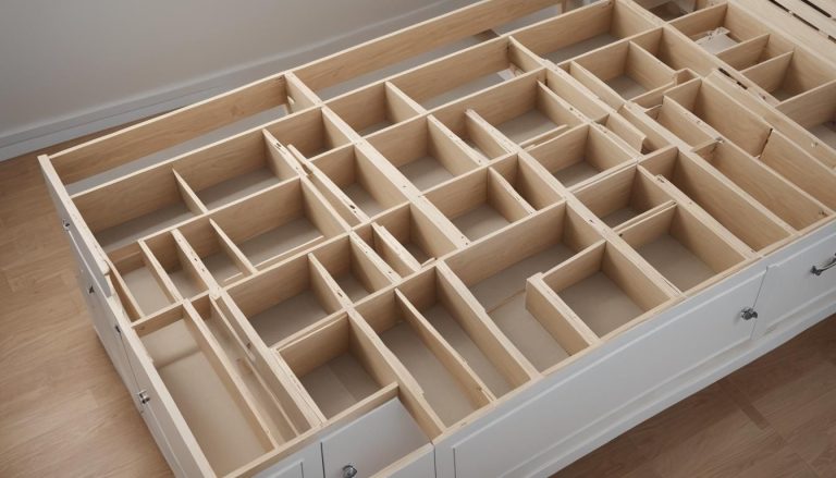 Fabrication d'un lit avec des étagères IKEA