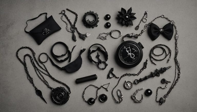 Les accessoires indispensables pour un look gothique