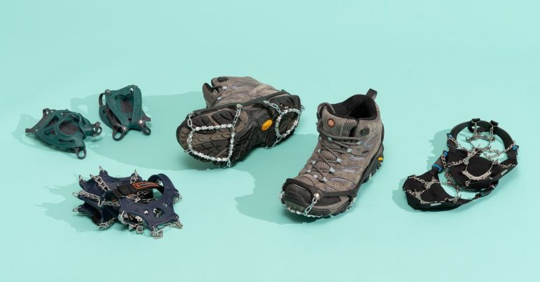 Les meilleures griffes de glace pour chaussures